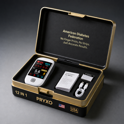 ⏳ Final 1 Hour – Limited Stock Left 🏆 Pryxo™ Gen 2 10-in-1 Smart Blood Health Monitor | 10 Health Reports | No Finger Pricks Ever Again